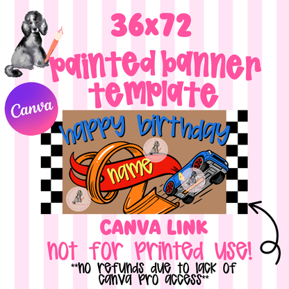 Race Track Car Template (9 TEMPLATES IN ONE) Digital Download