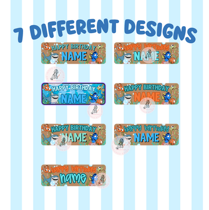 Finding Nemo Banner  ( 7 DESIGNS IN ONE ) | Walgreens/CVS  Template Digital Download